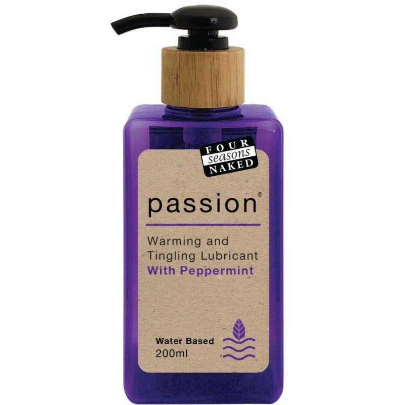 Four Seasons Passion Peppermint Lubricant 200ml > Lube > Water Based