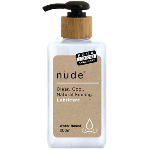 Four Seasons Nude Water Based Lubricant 200ml Water Based Lube