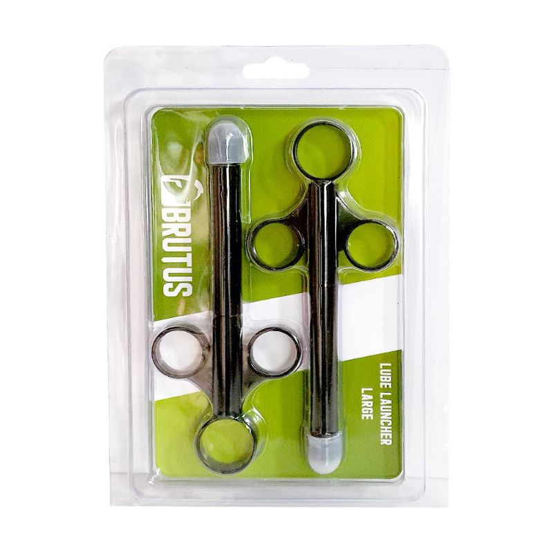 Brutus Lube Launcher – Pocket Size Lubricant Applicator Set 2 Piece Black > Lube > Applicators Main image