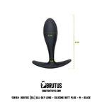 Brutus All Day Long Medium – 9cm Silicone Medium Butt Plug > Anal Range > Butt Plugs