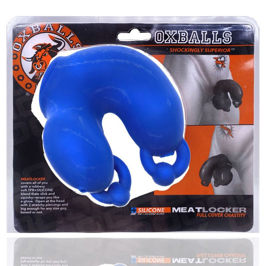 Meatlocker Chastity Sheath Police Blue