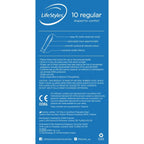 LifeStyles Regular – Easy-Fit Lubricated Latex Condoms 54mm 10 Pack > Essentials > Condoms