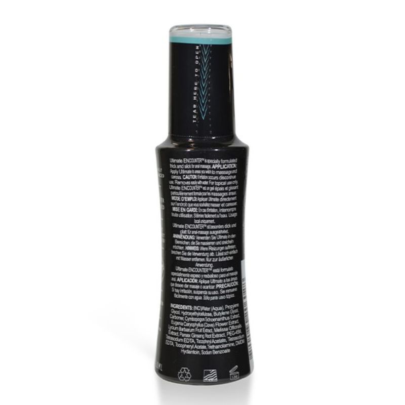 Ultimate Encounter Water Based Anal Lubricant 2 Ounce 59 ml Anal Lubricant