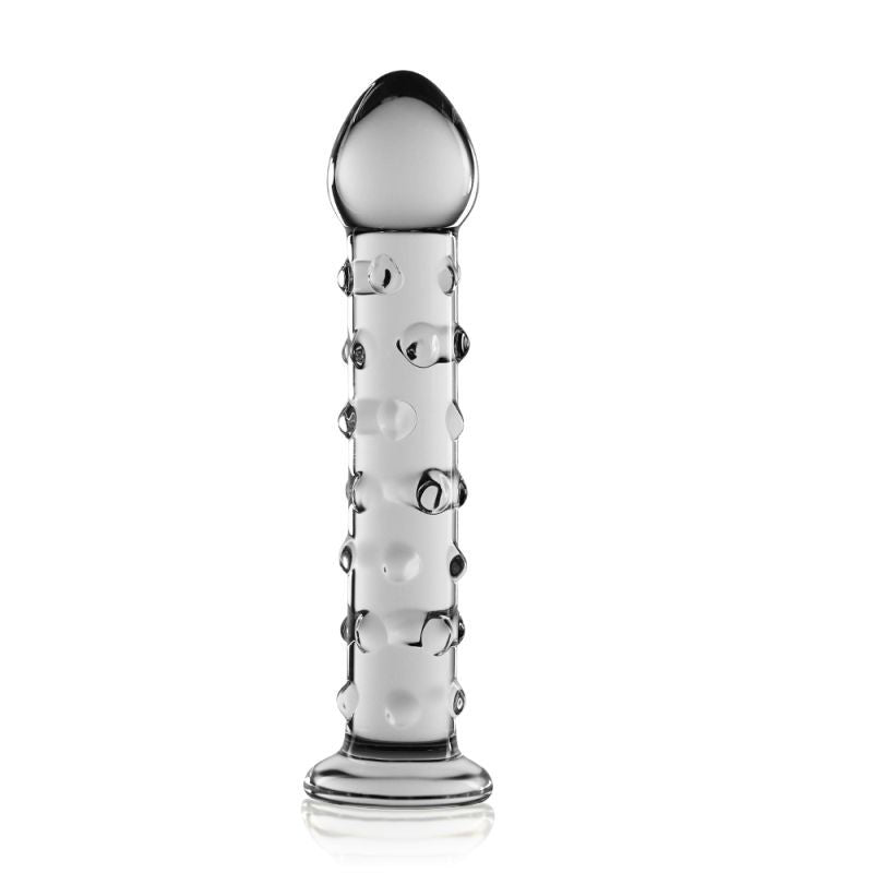 Glass Romance 2 Clear 7in Luxury Glass Dildo 7 Inches Clear DONGS Glass
