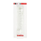 Glass Romance 5 Clear 7 Inch Smooth Glass Dildo Unique Sensation Adult Toy > Glass > Dildos