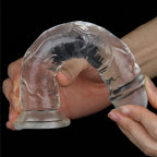 Clear Dildo 7in - Crystal-Clear Realistic Pleasure Toy > Dildos > Realistic Dildos