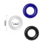 Coloured Triple Donut Cock Ring Set > Cock Ring > Sets