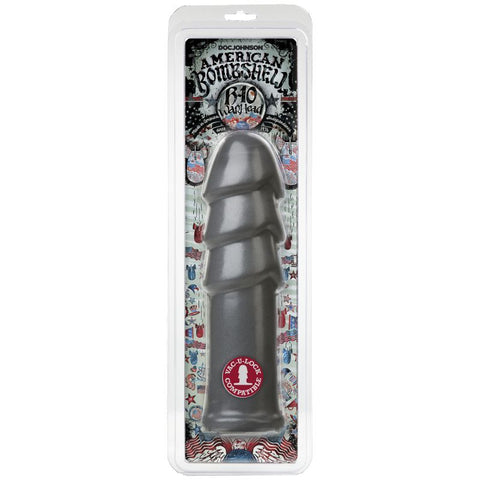 B-10 Warhead 10 Inch Anal Dildo Gun Metal > Dildos > Oversized Toys