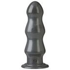 B-7 Tango 7 Inch Anal Dildo (Gun Metal) – Triple Ripple Design Anal Dildo > Anal Range > Oversized Anal Toys