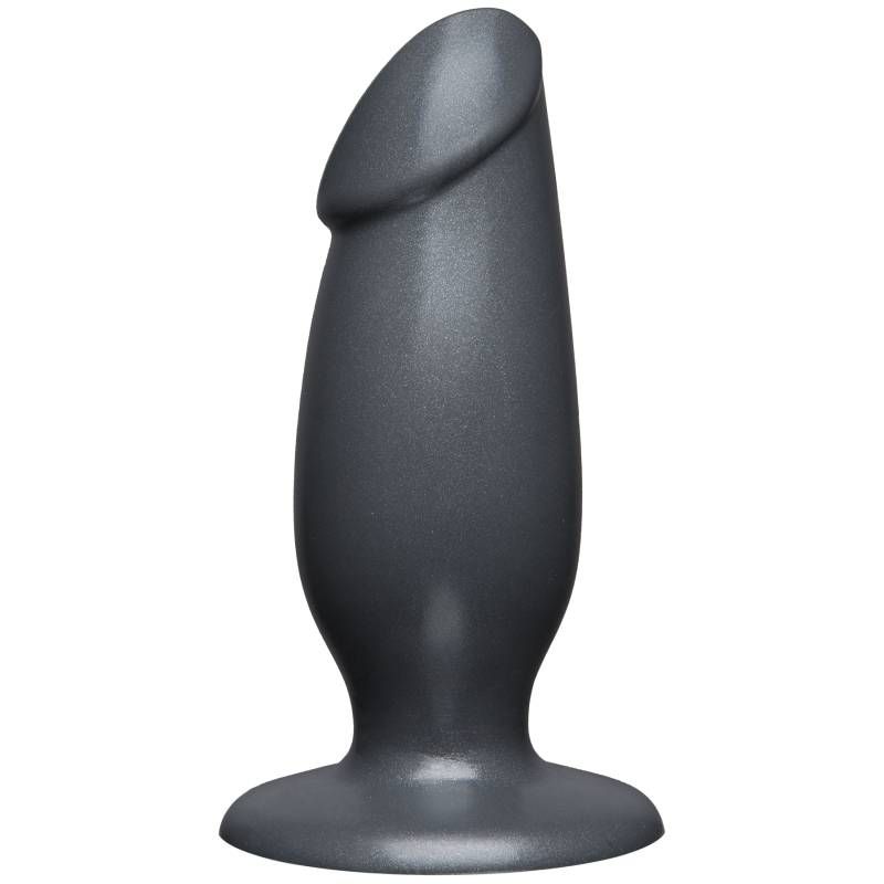 Fat Man Anal Plug Gun Metal – Wide Phallic Shape Butt Plug Gun Metal > Anal Range > Butt Plugs