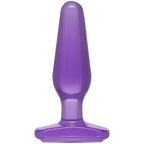 Medium Butt Plug Purple 5 Inch Crystal Jellies Toy > Anal Range > Butt Plugs