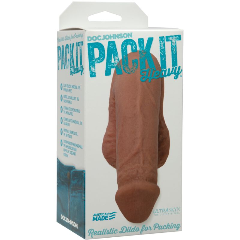 Pack It Heavy Caramel – 5.5 Inch Girthy ULTRASKYN Packer Secondary image