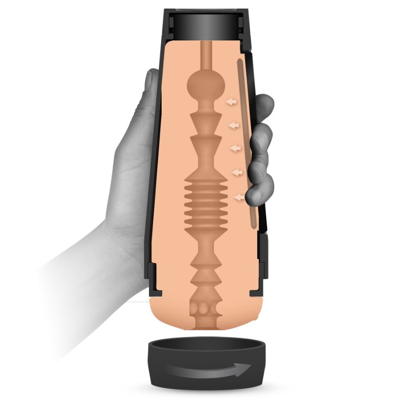 Vicky Vette Main Squeeze – Squeezable Grip Masturbator Sleeve > Sex Toys For Men > Masturbators > Pornstar