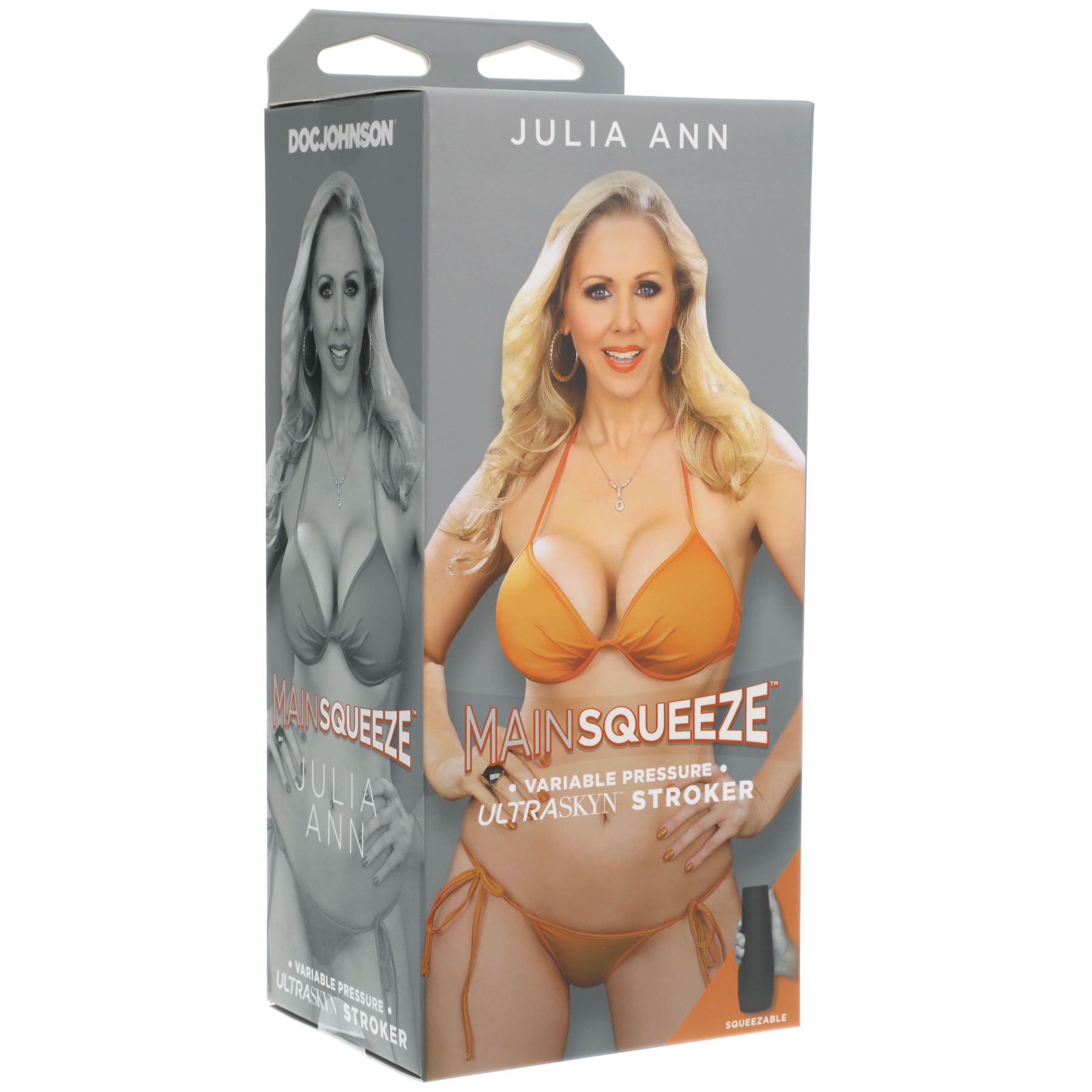 Doc Johnson Julia Ann Main Squeeze – Realistic ULTRASKYN Masturbator with Suction Control Secondary image