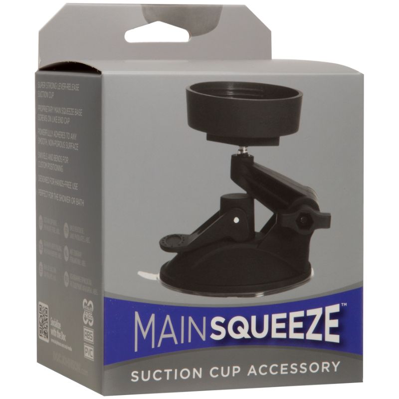 Main Squeeze Suction Cup Accessory – Hands-Free Attachment for Strokers > Sex Toys For Men > Masturbators > Manual