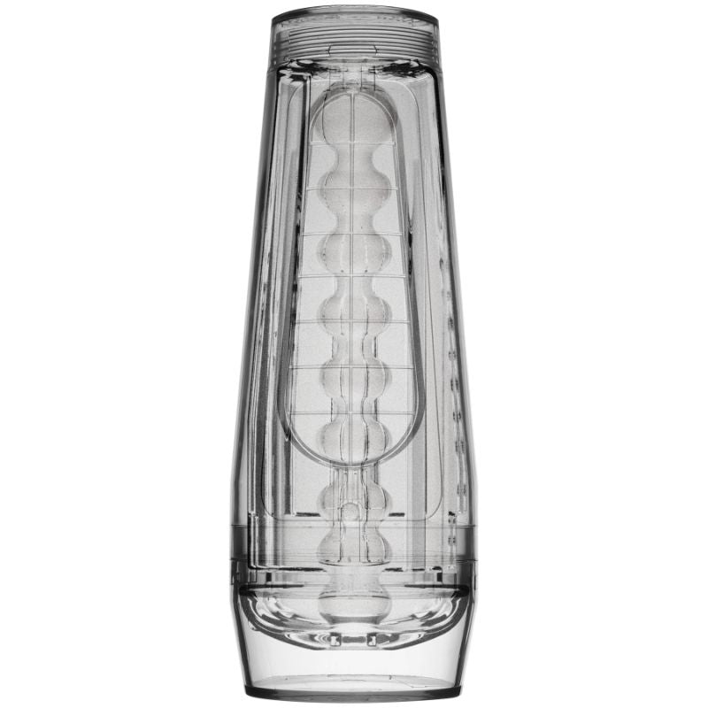 Doc Johnson Optix Crystal Masturbator (Clear) – Transparent Masturbator Secondary image