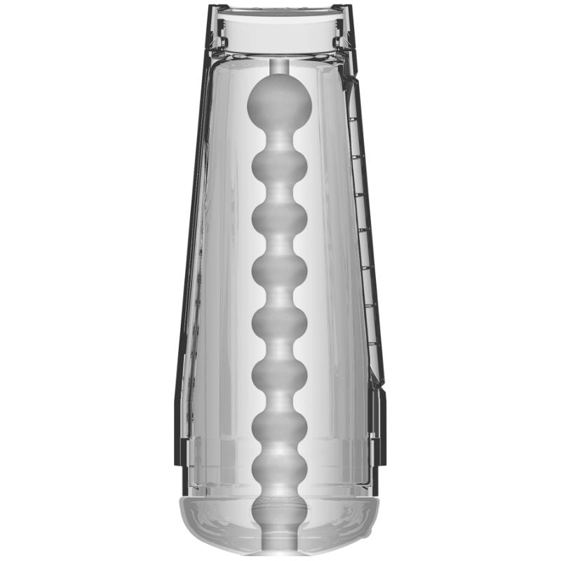 Doc Johnson Optix Crystal Masturbator (Clear) – Transparent Masturbator > Sex Toys For Men > Masturbators > Manual