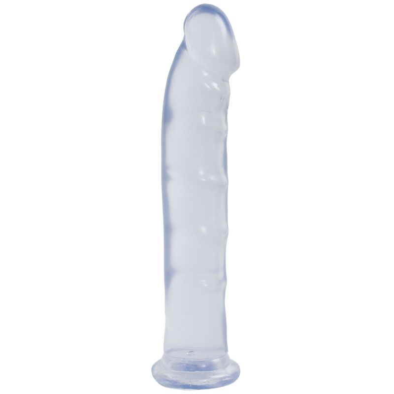 Jelly Jewels 8 Inch Dong with Suction Cup – Realistic Suction Cup Dong > Dildos > Realistic Dildos