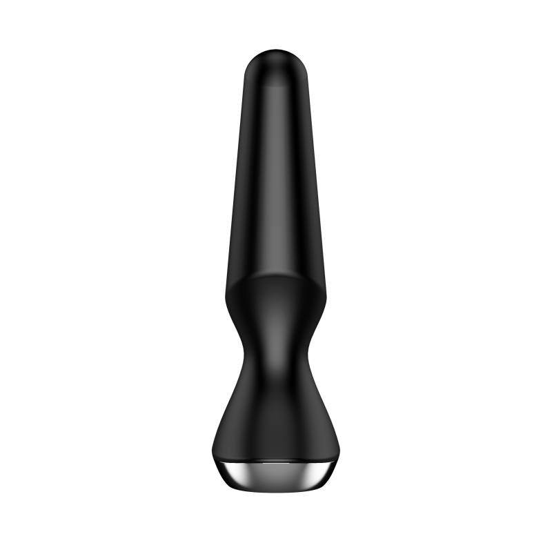 Satisfyer Plug-ilicious 2 Black Anal Vibrator Butt Plugs - Vibrating