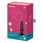 Satisfyer Plug-Ilicious 2 Ergonomic Anal Vibrator > Anal Range > Vibrating Butt Plugs