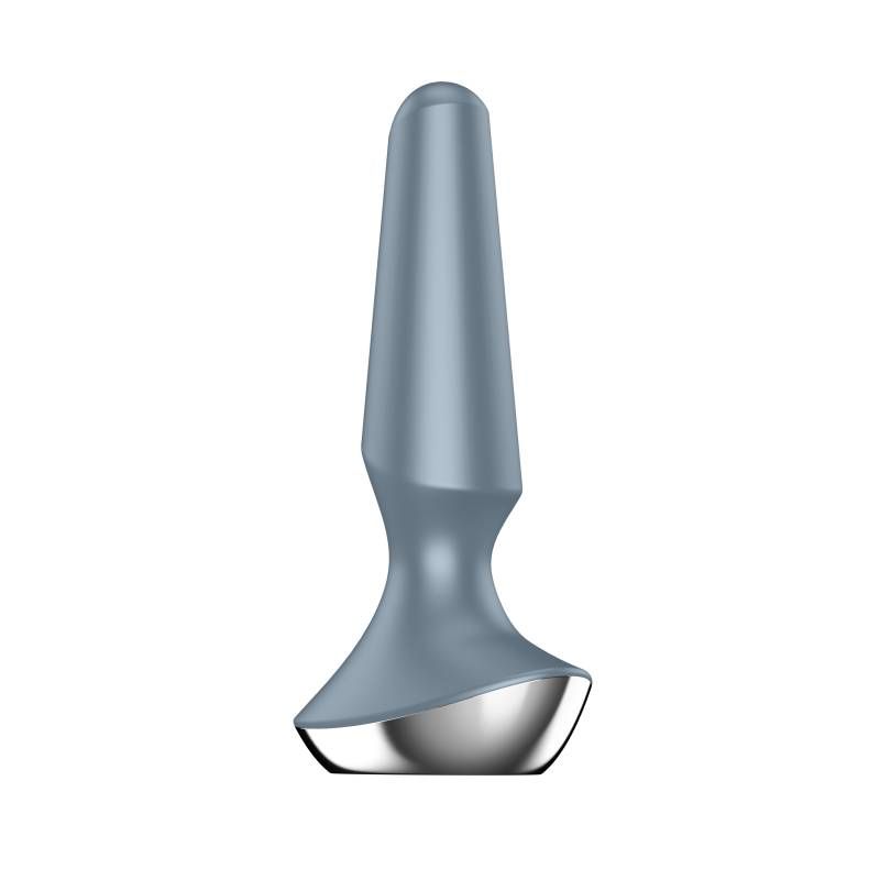 Satisfyer Plug-ilicious 2 Ice Blue - Vibrating Plug Blue > Anal Range > Vibrating Butt Plugs