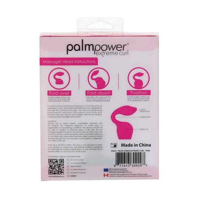 PalmPower Extreme Extreme Pleasure Cap (Pink) – G-Spot Attachment Secondary image