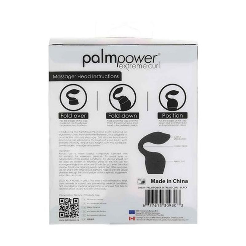 Extreme Pleasure Cap Black for PalmPower Extreme Massage > Sex Toys > Massage Wands