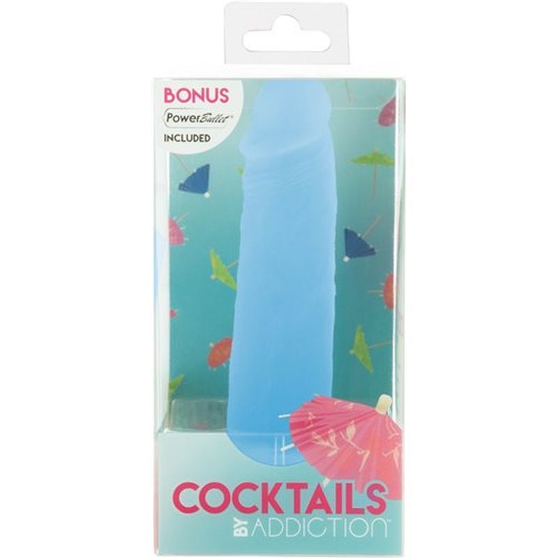 Cocktails Dildo Blue Lagoon 5.5 Inch Blue > Dildos > Slim Dildos