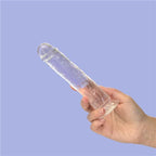 Crystal Dildo Straight 7 Inch Clear Premium Body Safe TPE > Dildos > Realistic Dildos