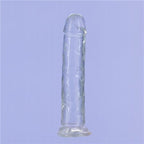 Crystal Dildo Straight 7 Inch Clear Premium Body Safe TPE > Dildos > Realistic Dildos