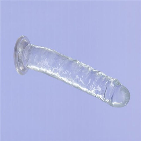 Crystal Dildo Straight 7 Inch Clear Premium Body Safe TPE > Dildos > Realistic Dildos