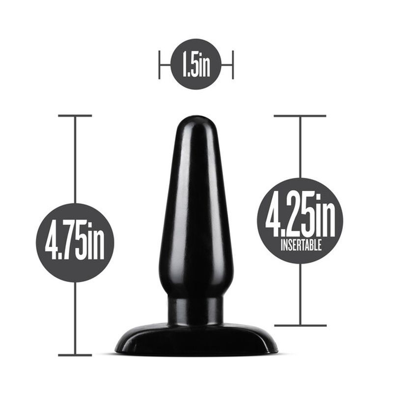 Anal Adventures Basic Anal Plug Medium > Anal Range > Butt Plugs