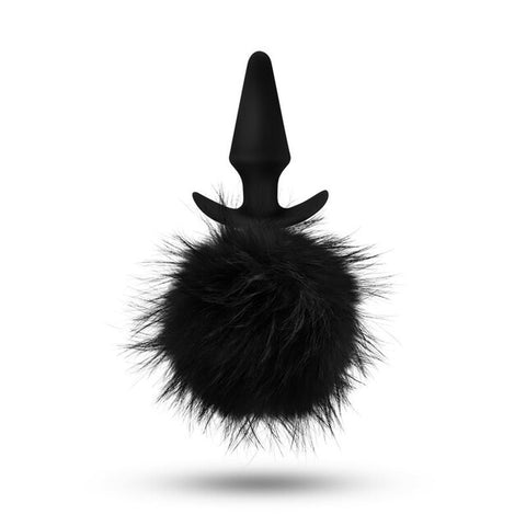 Anal Adventures Platinum Rabbit Tail Plug Tails