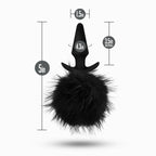 Anal Adventures Platinum Rabbit Tail Plug > Anal Range > Tail Butt Plugs