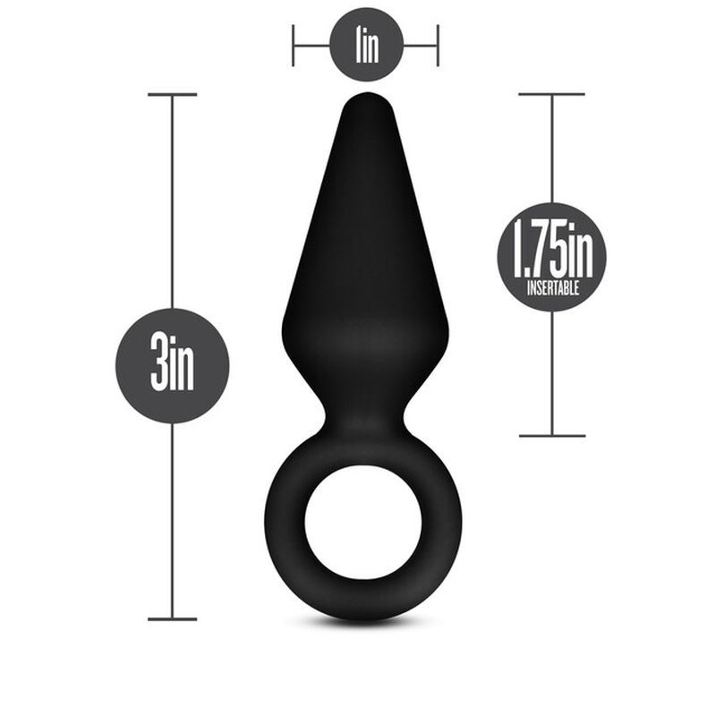 Anal Adventures Platinum Silicone Anal Loop Plug Small – Silicone Butt Plug > Anal Range > Butt Plugs