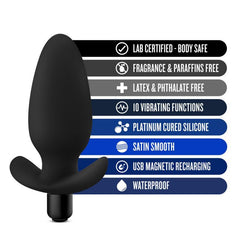 Anal Adventures Platinum Silicone Saddle Plug