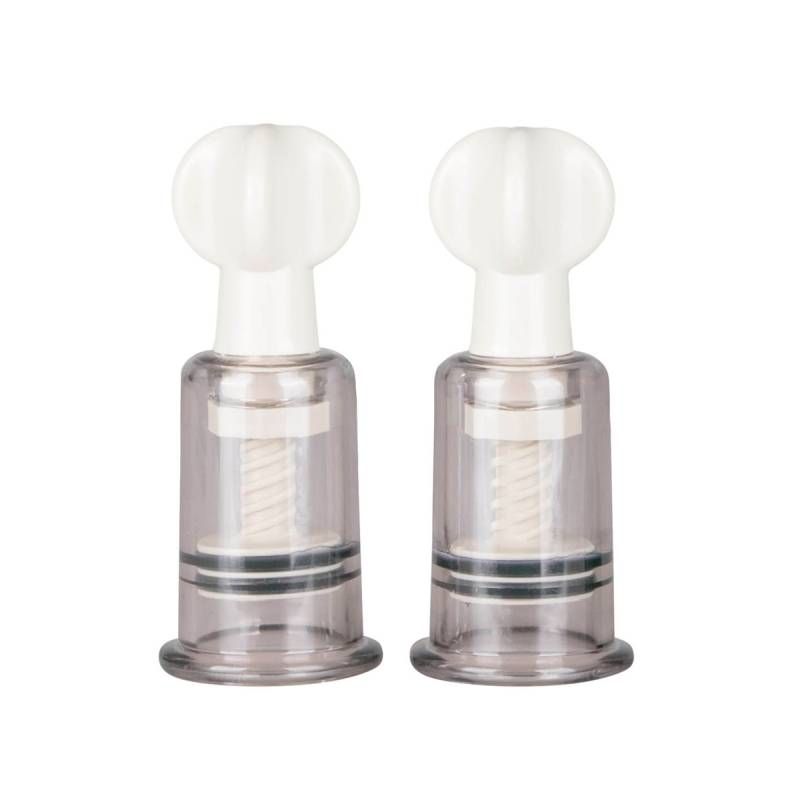 Nipple and Clit Suckers Small 2 Piece Set for Enhanced Pleasure Nipple Suckers