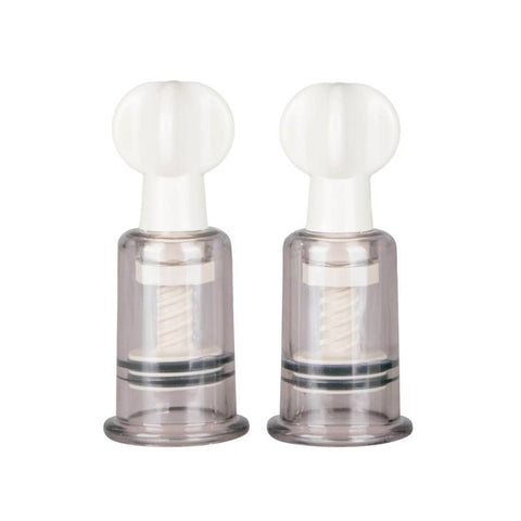 Nipple and Clit Suckers Small 2 Piece Set for Enhanced Pleasure Nipple Suckers
