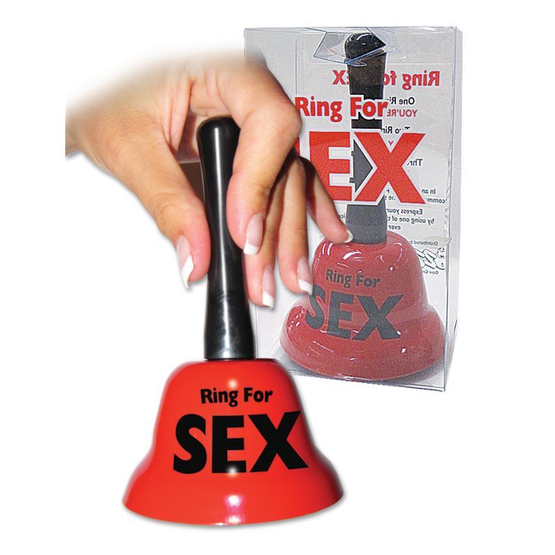 Ring for Sex - Novelty Bell Red Gag Gifts & Novelties
