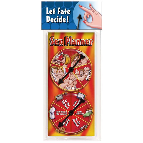 Sex Planner - Spinner Game for Fun Couples Activities Default Title > Novelties > Board Games