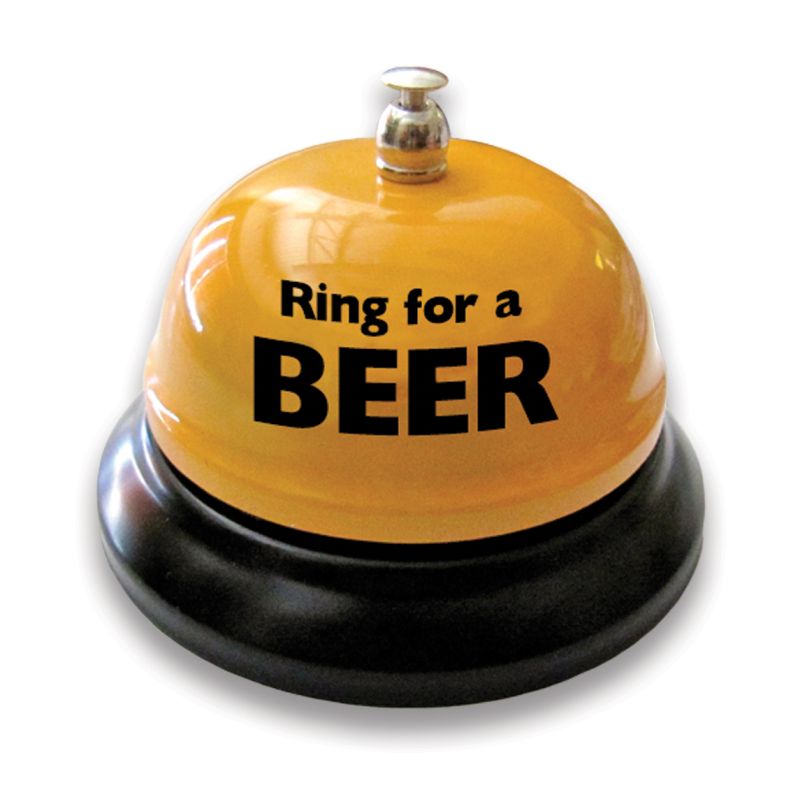 Ring for a Beer Table Bell – Durable Metal Table Bell > Novelties > Gag Gifts