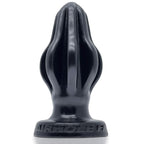 Airhole-2 Finned Buttplug Black Black Medium > Anal Range > Butt Plugs