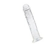 Lester 7.5" Dong Clear with Suction Base Clear > Dildos > Realistic Dildos