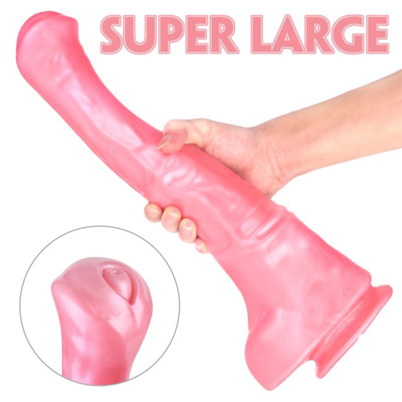 Duke Horse Dong XXL 40cm x 14cm – Realistic Texture Suction Cup Dildo > Dildos > Oversized Toys