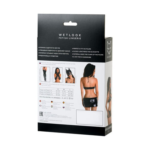 Glossy Wetlook Set Brianna LINGERIE & BODY WEAR