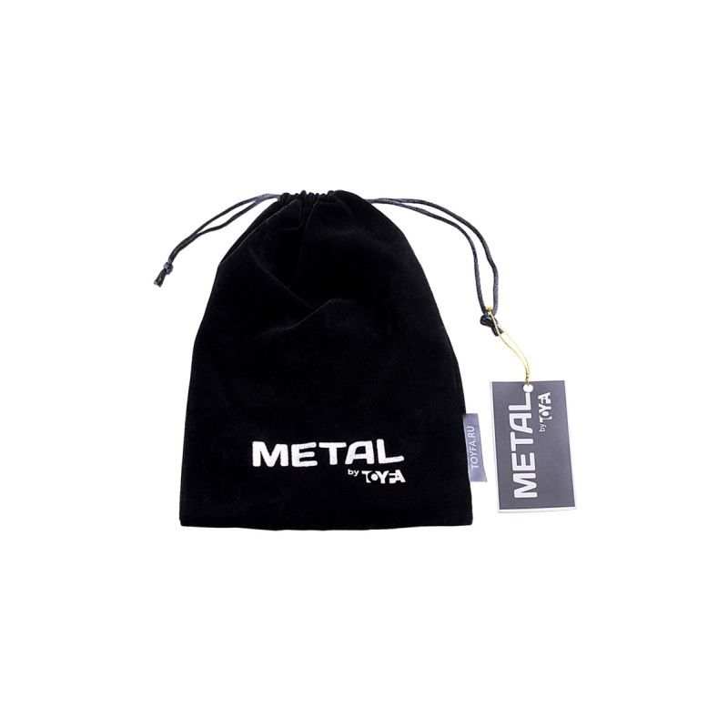Silver Metal Anal Plug 2.75 Inch Small with White Tail > Anal Range > Tail Butt Plugs