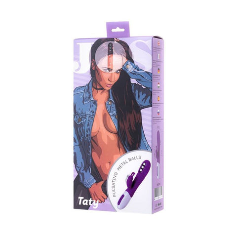 JOS Taty Pulsating Rabbit Vibrator 11cm x 3.9cm Silicone > Vibrators > Ladies > Rabbit