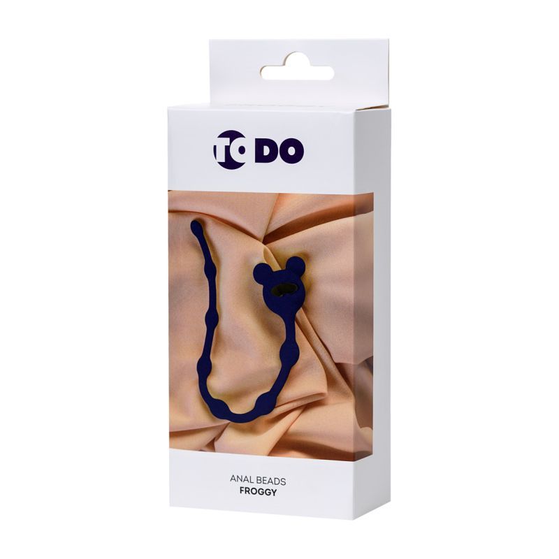 Todo Froggy Anal Chain Navy Blue 27cm > Anal Range > Anal Beads