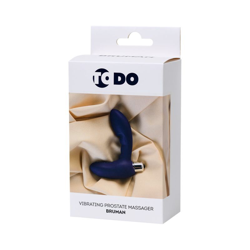 ToDo Bruman (Violet) – Waterproof Vibrating Prostate Stimulator 12cm > Anal Range > Prostate Plugs