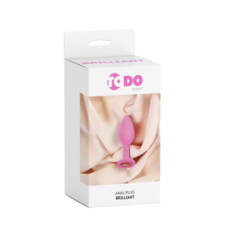Todo Brilliant Anal Plug – Pointed Tip Silicone Anal Toy (7 cm) > Anal Range > Butt Plugs